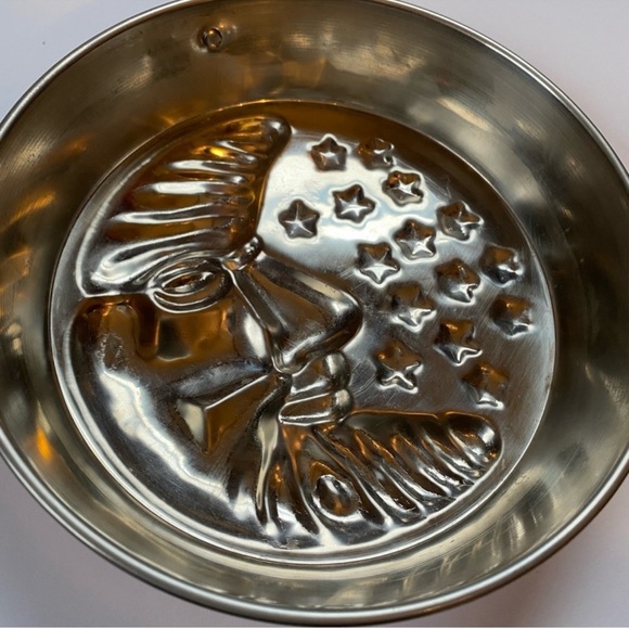 Vintage Copper Moon And Stars Celestial Copper Baking Mold ODI Made In Korea - Picture 4 of 11